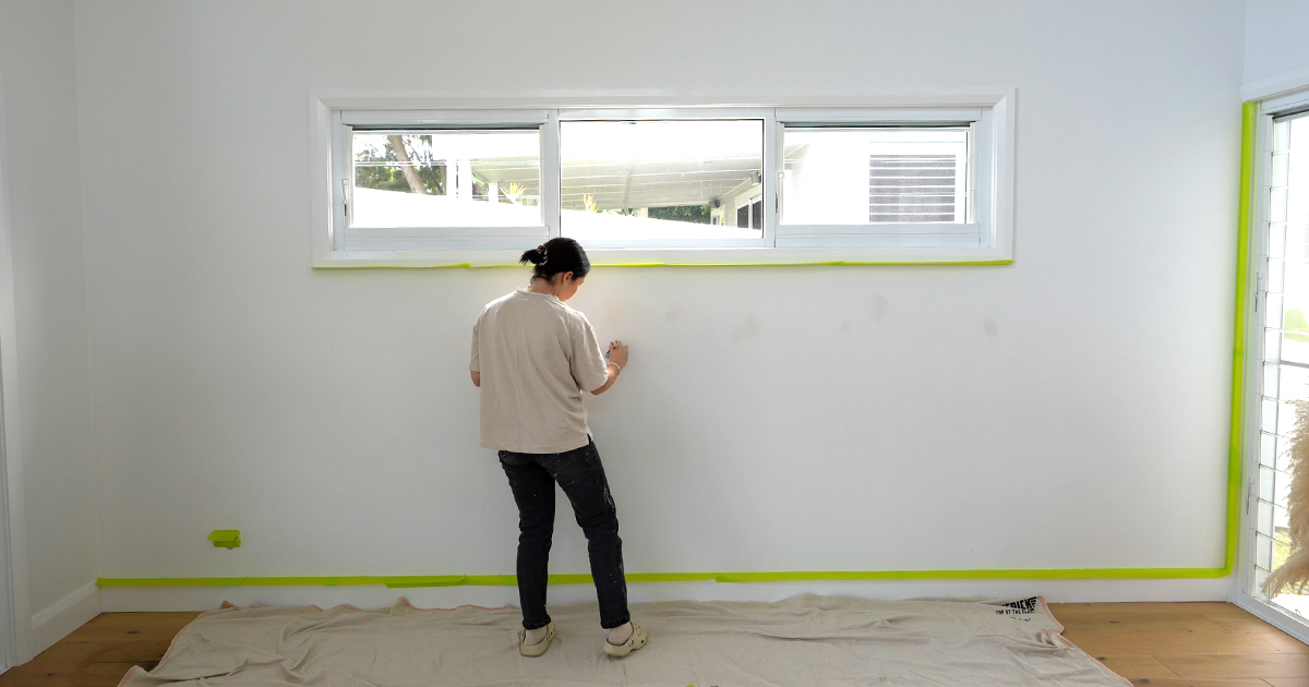 How to prep a wall before painting